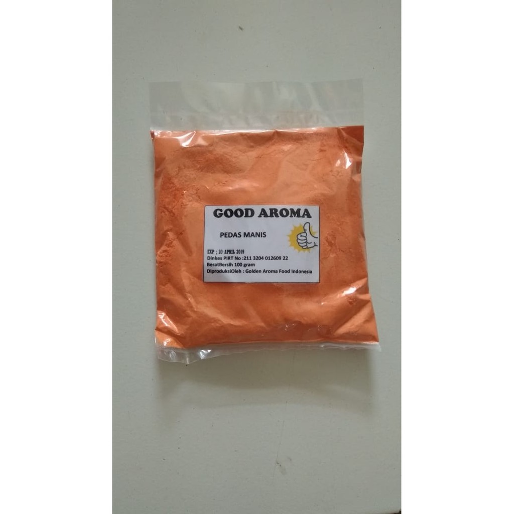 

Bumbu Tabur Pedas Manis Non Msg 100 gram, Jual Bubuk Tabur Rasa Pedas Manis Non Msg Powder Halal