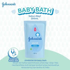 Johnson's Baby Bath Blue Refill 200ml