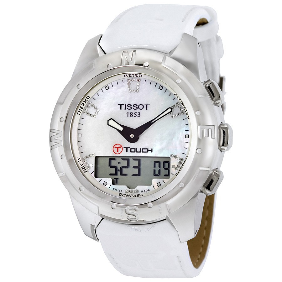 TISSOT T-Touch II White Mother of Pearl Titanium