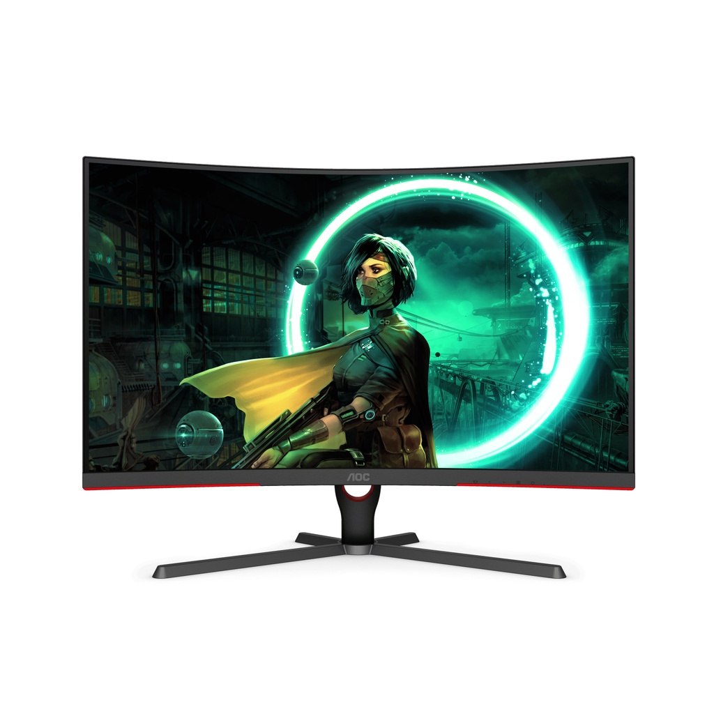 LED Monitor AOC CQ32G3SE 31.5&quot; Curved 165Hz QHD HDMI DP - Q32G3SE/70