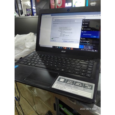 Laptop Acer Z1402 i3-5005U