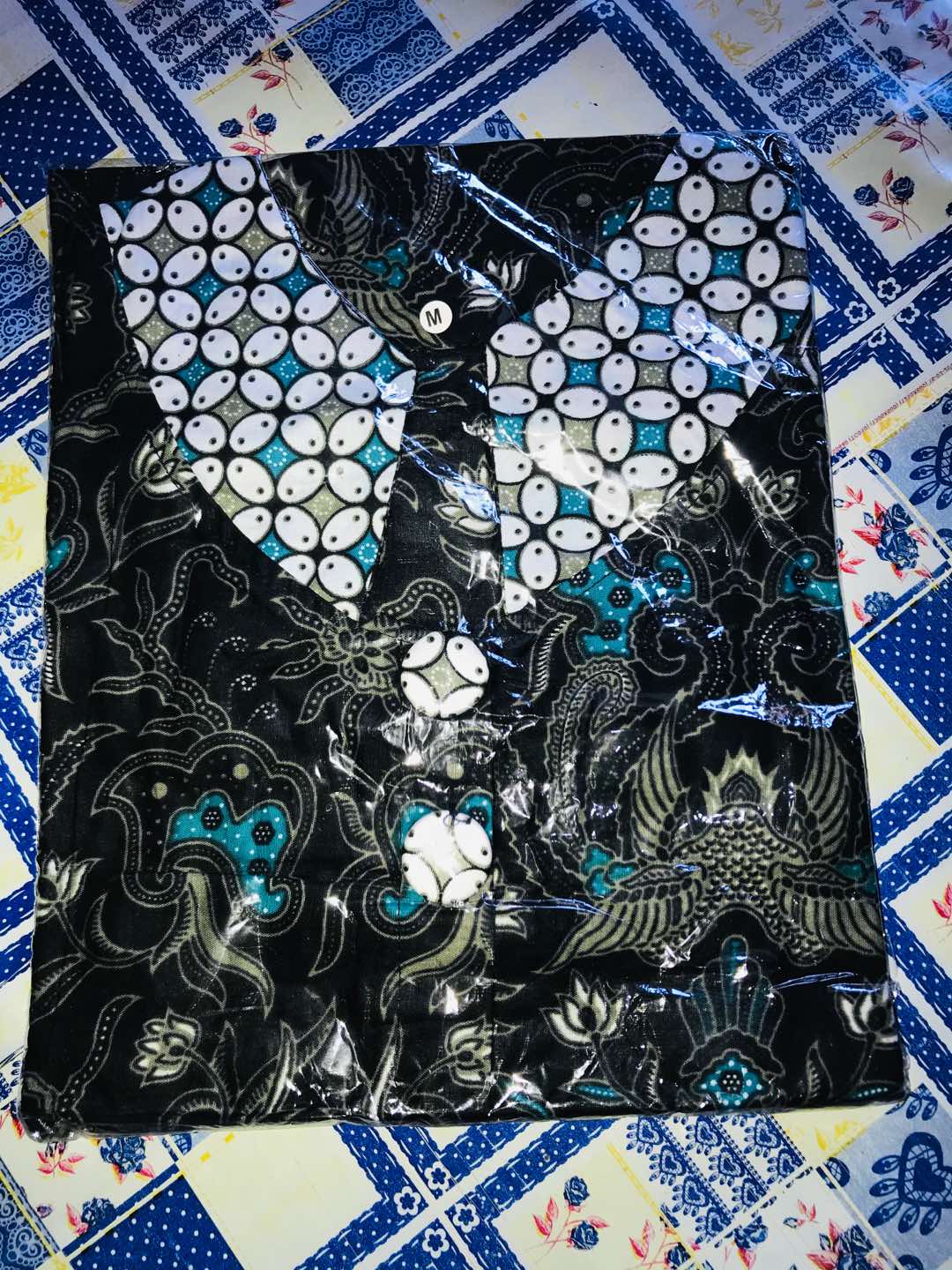 Batik Wanita Asj Sa Hrb026 Kenongo Kemeja Tosca Pendek