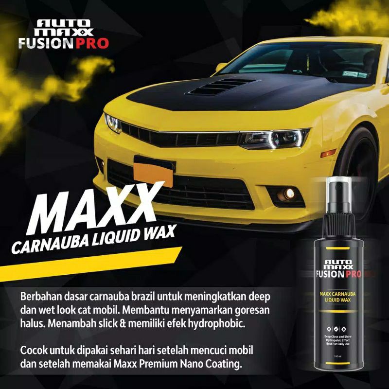 AUTO MAXX FUSHION PRO MAXX CARNAUBA LIQUID WAXX