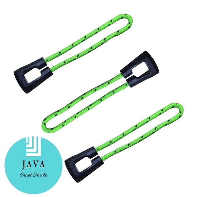 

AKSESORIS TARIKAN RESLETING TAS PER 10 PCS PULLER HITAM TALI STABILLO TERLENGKAP