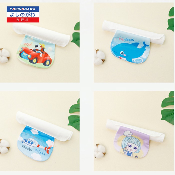 HANDUK PUNGGUNG BAYI ISI 2 PCS Penyerap Keringat Punggung Bayi / bahan- YOSINOGAWA