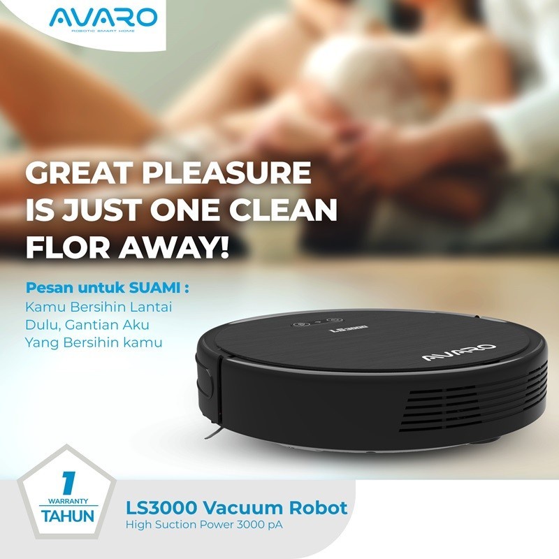 AVARO LS3000 Robot Vacuum Cleaner