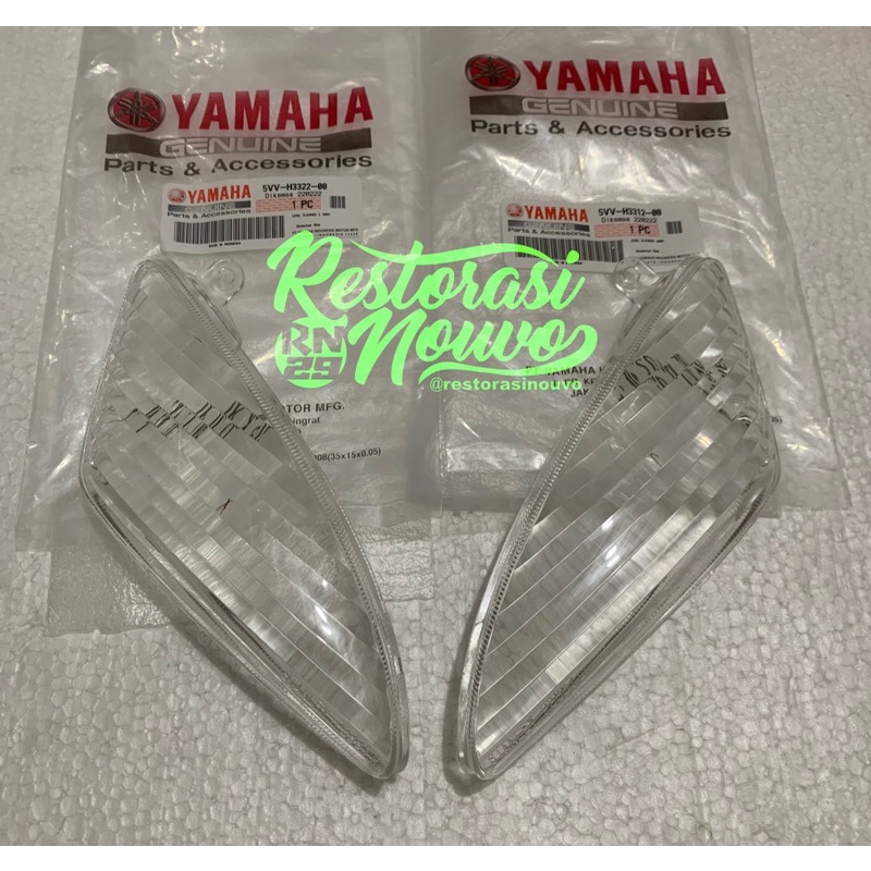 Mika sen depan mio sporty original sepasang yamaha mika sign mika lampu sen mio kaca lampu sen mio l