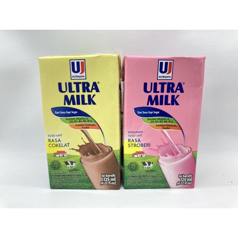 

Ultra Milk SUSU UHT 125ml MINI TAPI BUKAN MIMI All Varian