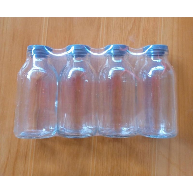 Cooler Bag Asi SEPAKET Ice Gel Pack + 4 Botol Asi Kaca