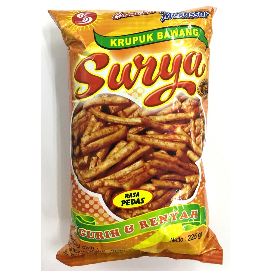 SURYA KRUPUK BAWANG 225G