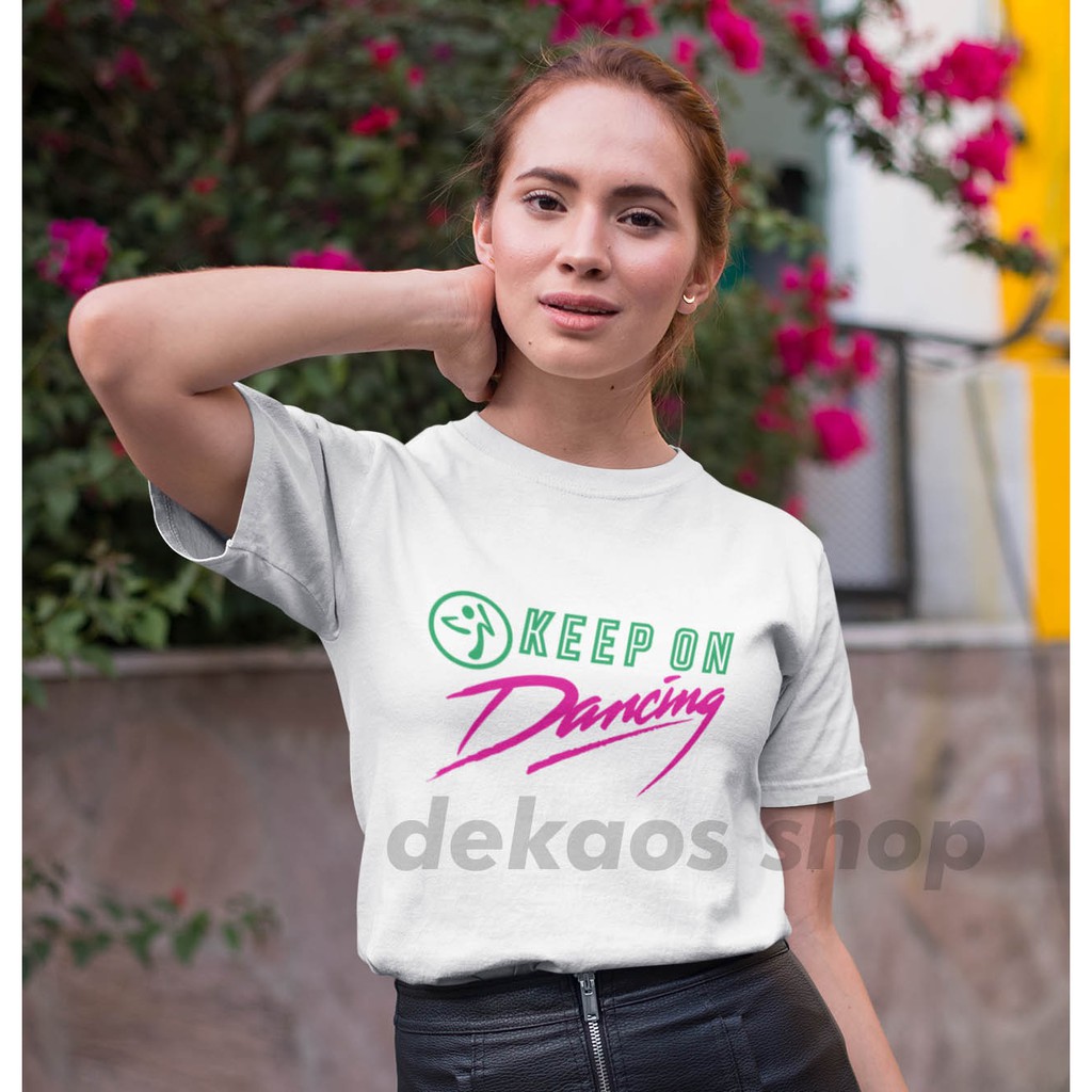 KAOS ZUMBA / BAJU SENAM / KAOS SENAM / BAJU ZUMBA / ATASAN SENAM WANITA / KAOS CEWEK / DEKAOS 258