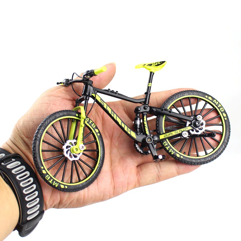 Flashmart Miniatur Sepeda MTB Decoration Bicycle Model Diecast Metal