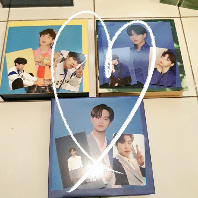 AB6IX postcard daehwi album VIVID