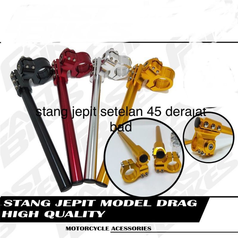 STANG JEPIT STELAN 45° MOTOR / MOTOR STANG JEPIT STELAN 45 DERAJAT COPY DKT