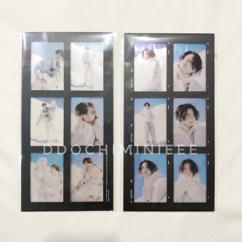 [SHARING] BTS Winter Package 2021 6 Cut Film Jin Jhope Jimin Jungkook