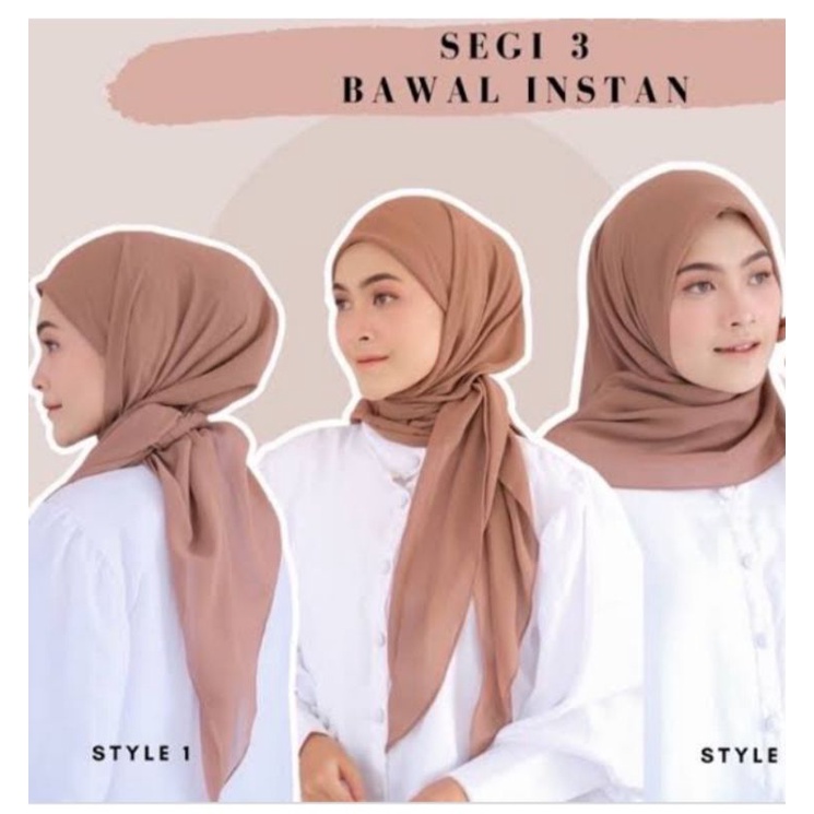 JILBAB SEGITIGA INNER CERUTI BABYDOLL