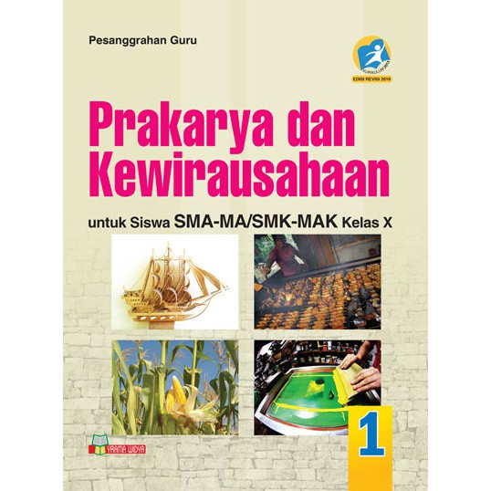 Buku Prakarya Kelas 10 Buku Kewirausahaan Prakarya Dan Kewirausahaan Kelas 10 Kurikulum 2013 Shopee Indonesia