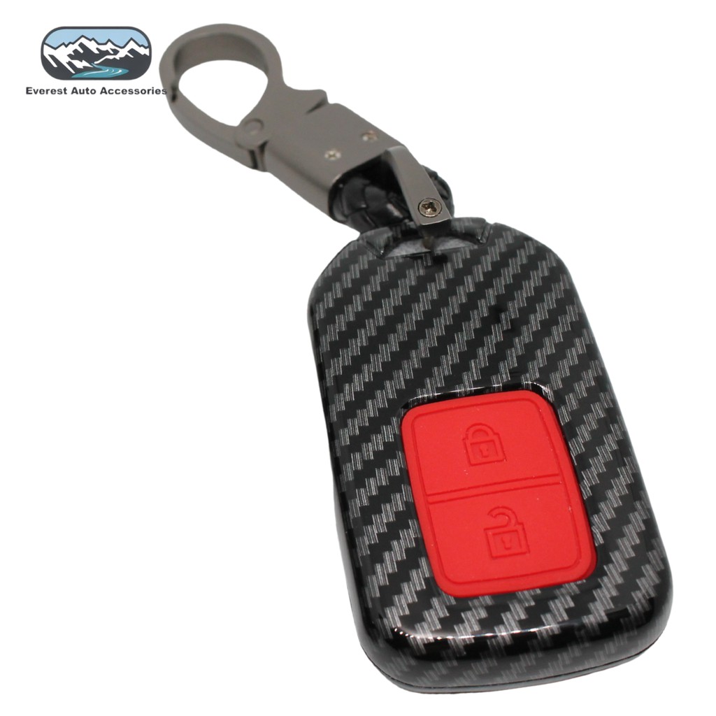 Casing Kunci Carbon Jazz HRV Cover Key Smartkey Remote 2 Tombol