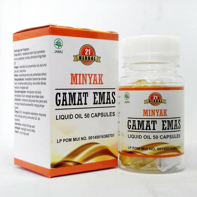 promo kapsul minyak gamat emas (herbal 21) terbaru