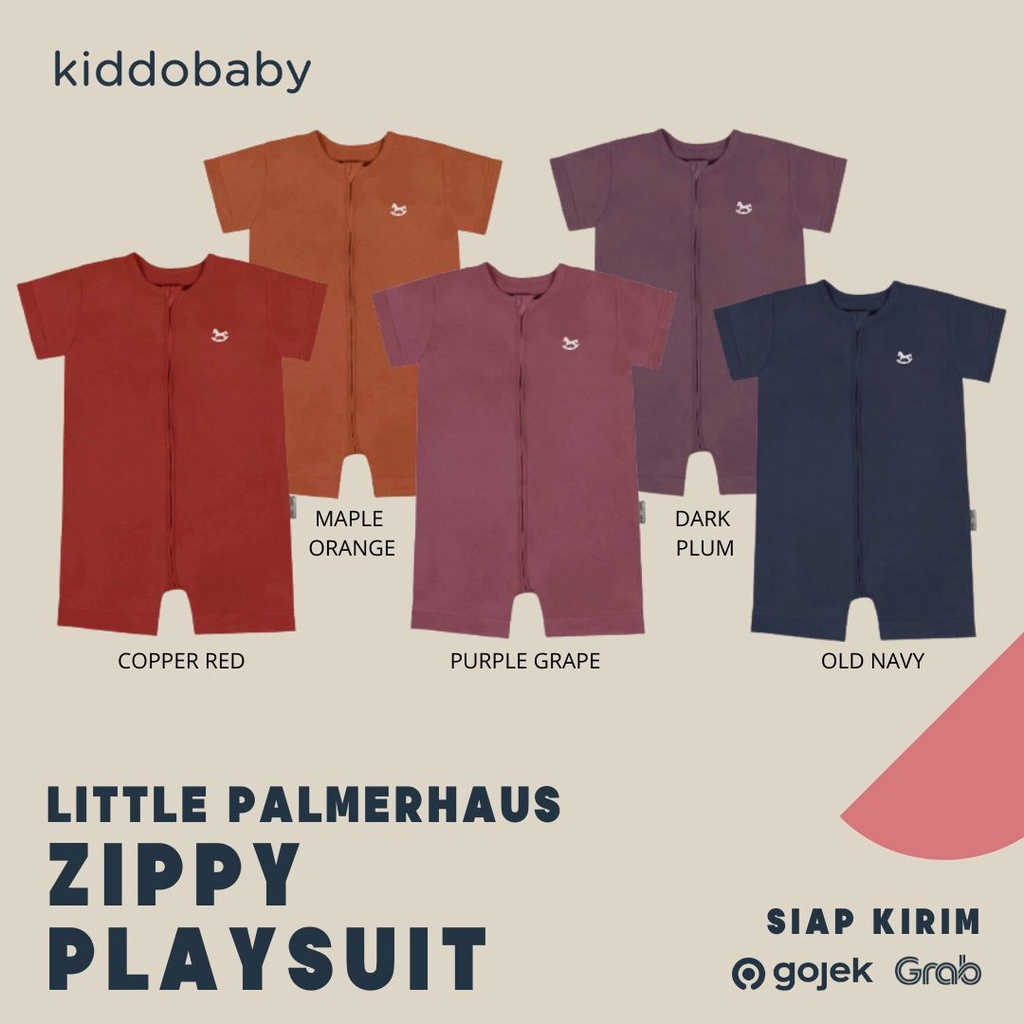 Little Palmerhaus Zippy Playsuit | Pakaian Anak