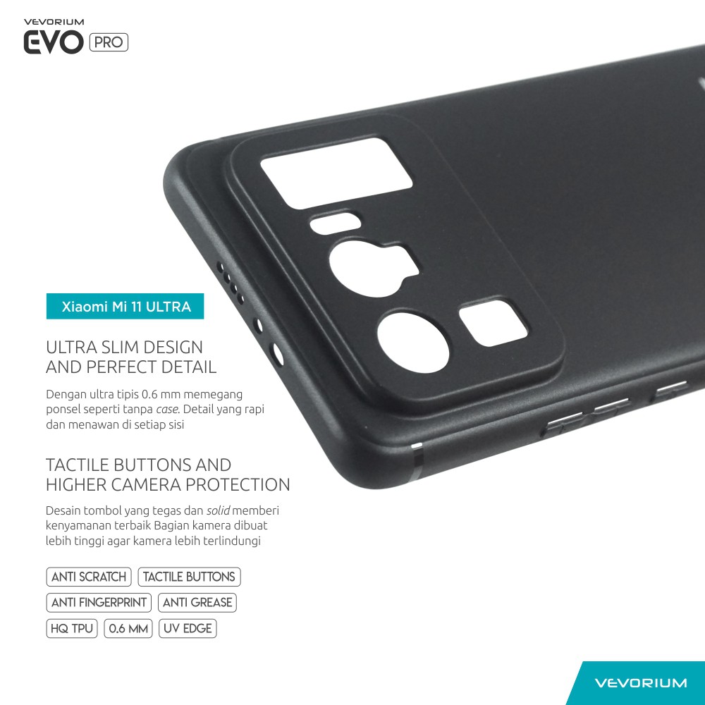 VEVORIUM EVO PRO Xiaomi Mi 11 ULTRA Mi11 ULTRA Soft Case Softcase