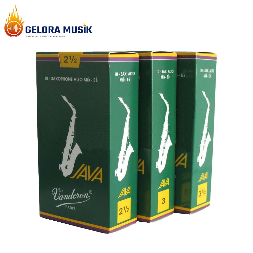 Reed Alto Vandoren Java Green