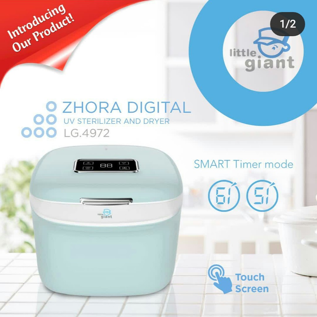 Little Giant Zhora Digital UV Sterilizer And Dryer LG 4972