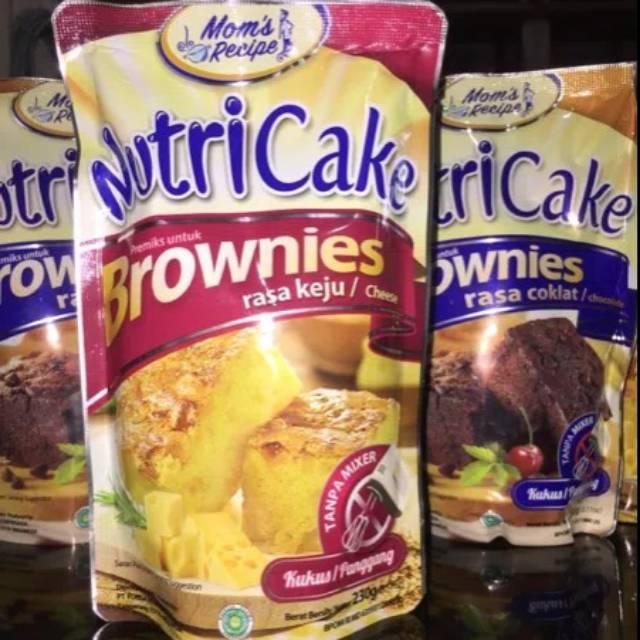 

NutriCake Brownies / Tepung Brownies