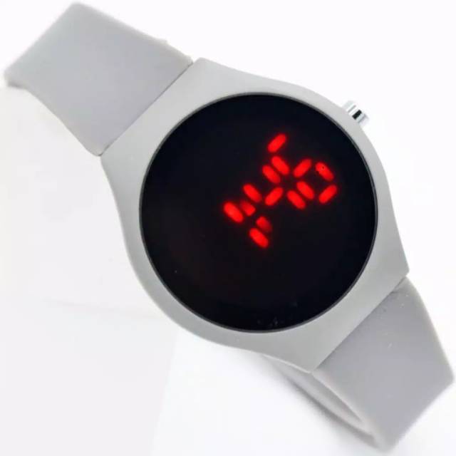 Jam Tangan Pria/ Wanita Ice LED digital Strap Rubber