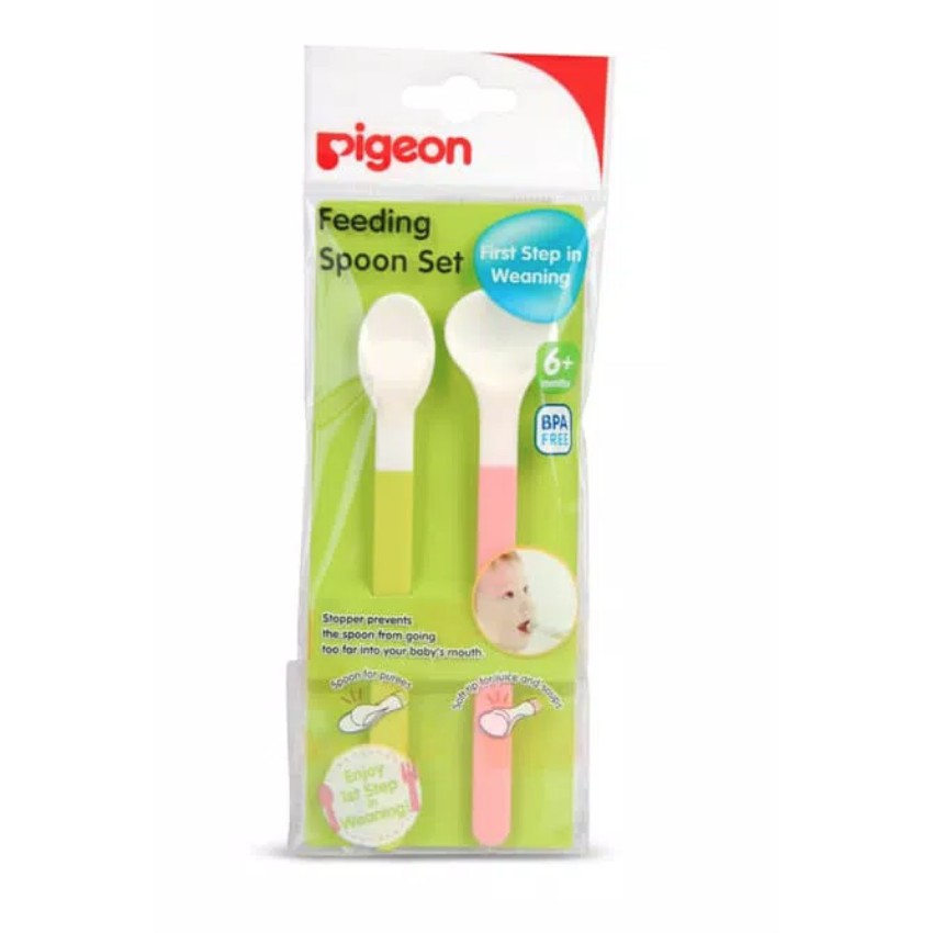 Pigeon Feeding Spoon Set (6m+)