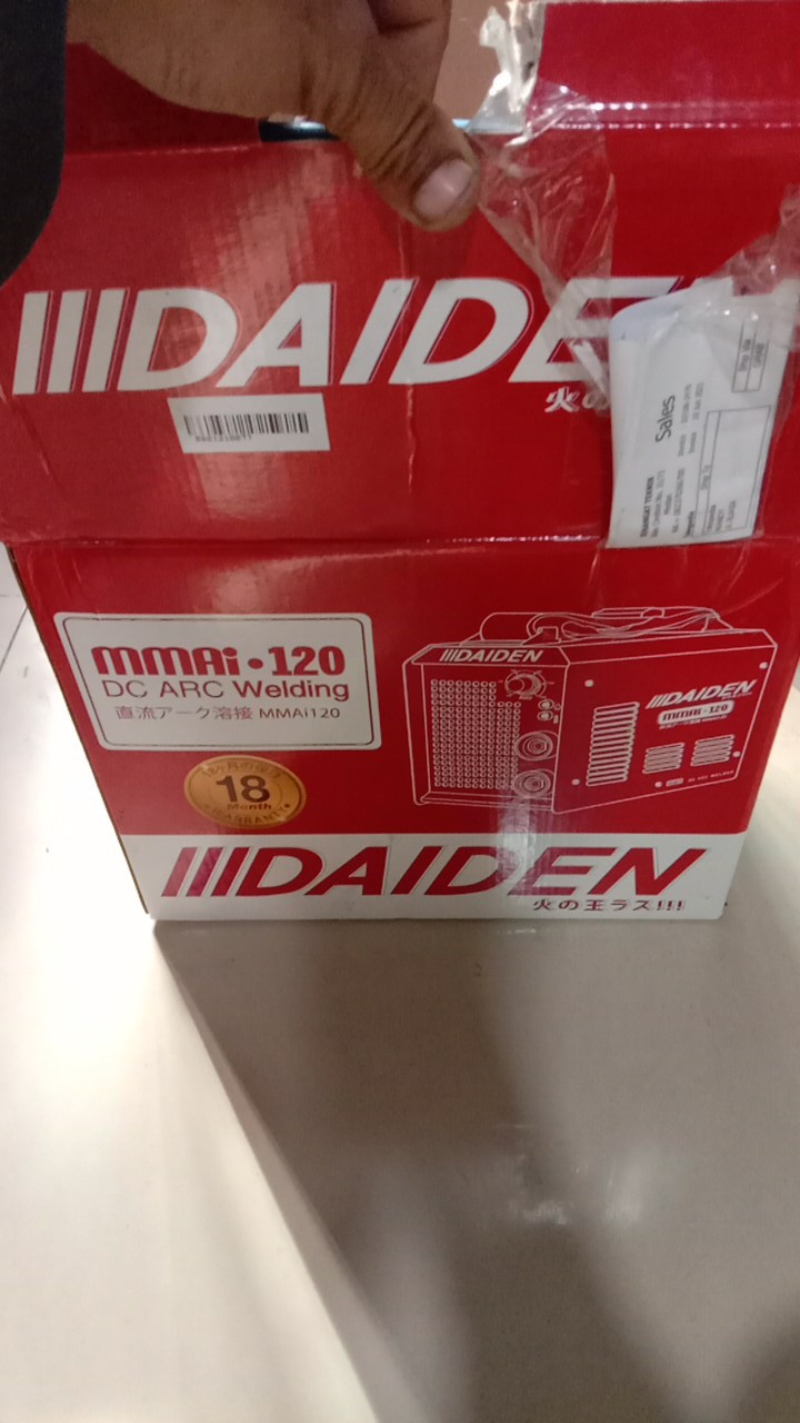Mmai120a Mesin Las Trafo Las Listrik Inventer Nlg Daiden Mmai 120 A