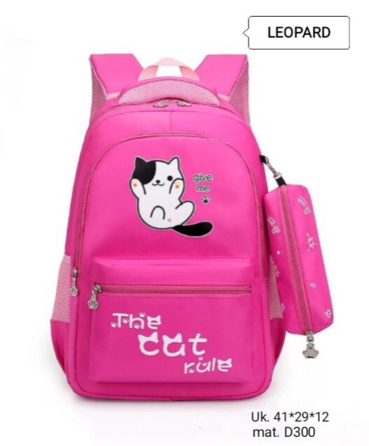 Tas anak the cat ransel anak murah backpack the cat backpack anak 2in1 tas 2in1 the cat murah