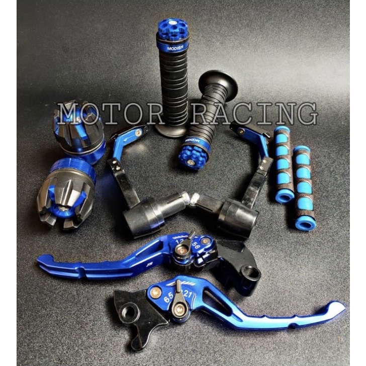 PROGUARD ROBOT BAHAN LOGAM BABET + HANDLE REM NMAX-VIXION-VARIO + HANDGRIP RING + JALU AS + KARET HANDLE REM