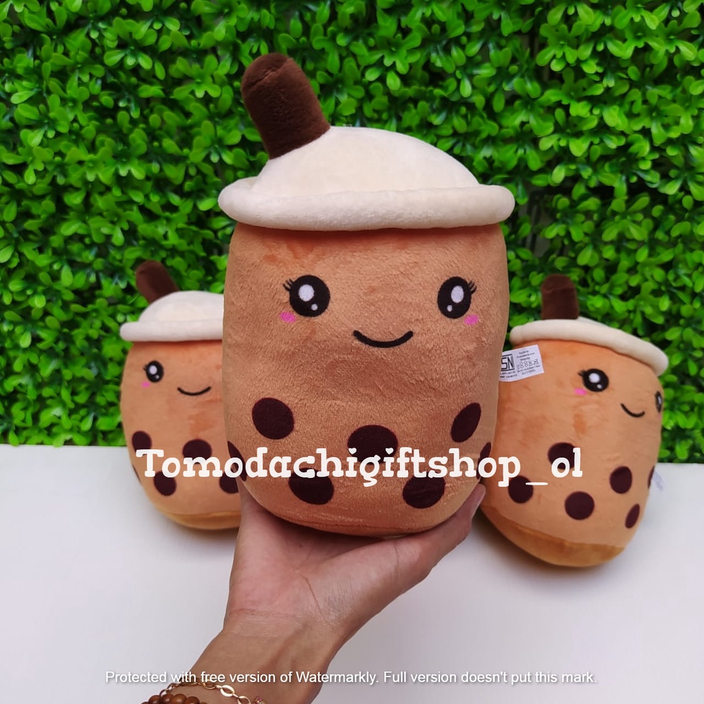 TM/Boneka Boba Brown Sugar Mini Cute (20cm)