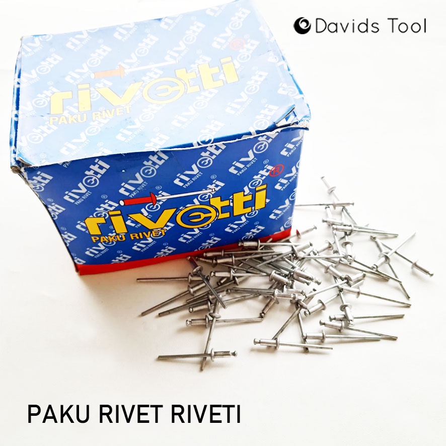 Paku Rivet 3,2mm 440 Ripet Rifet Keling 1 kotak 1000pcs Rivetti