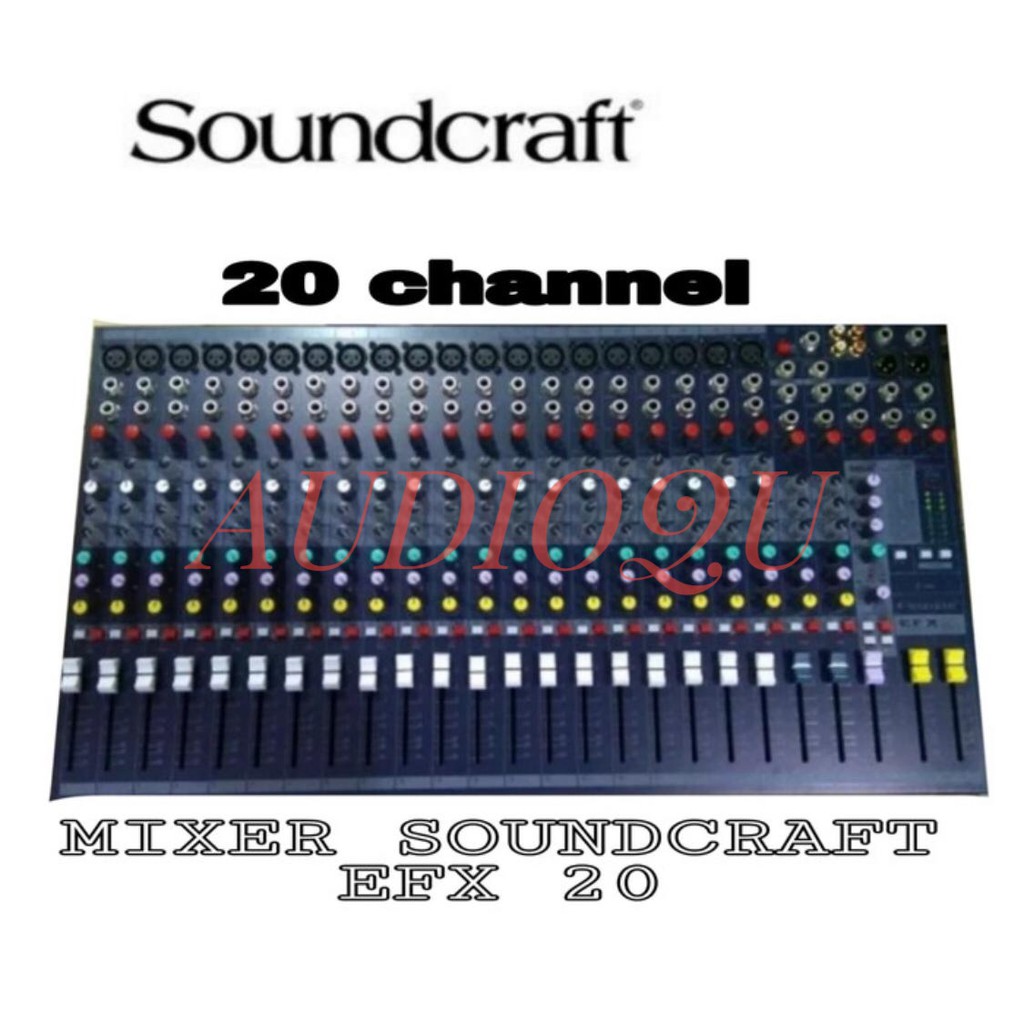 Mixer Soundcraft EFX 20