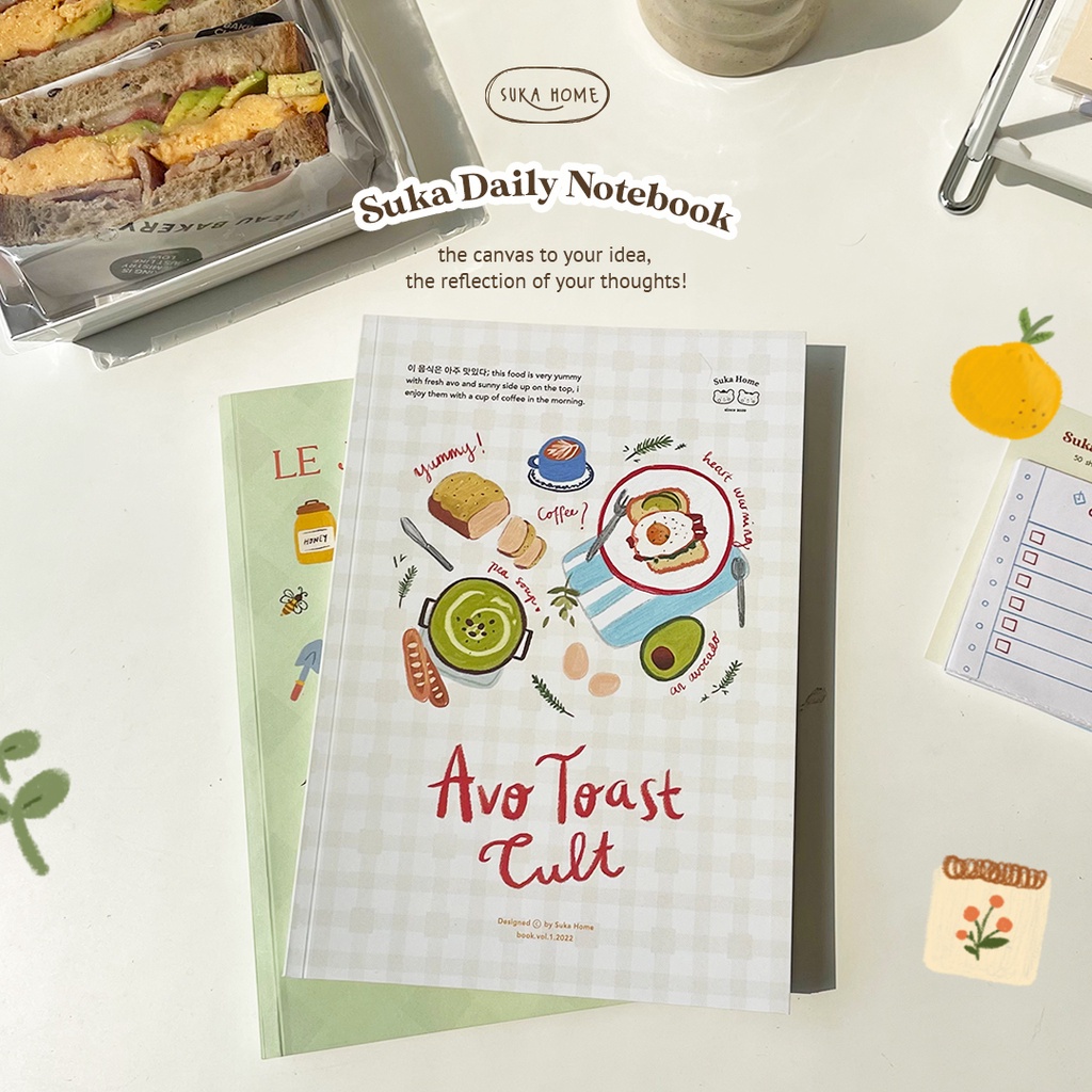 Buku Notebook Journaling | Buku Teks Buku Tulis Notebook Diary Aesthetic Catatan Agenda Jurnal Softcover Ukuran A5 Blank Fancy Paper Coquette Series Suka Home