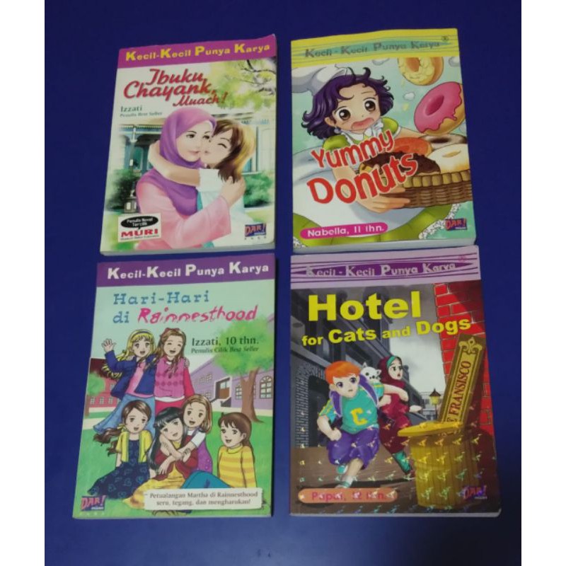 buku cerita novel. KKPK  pink berry club