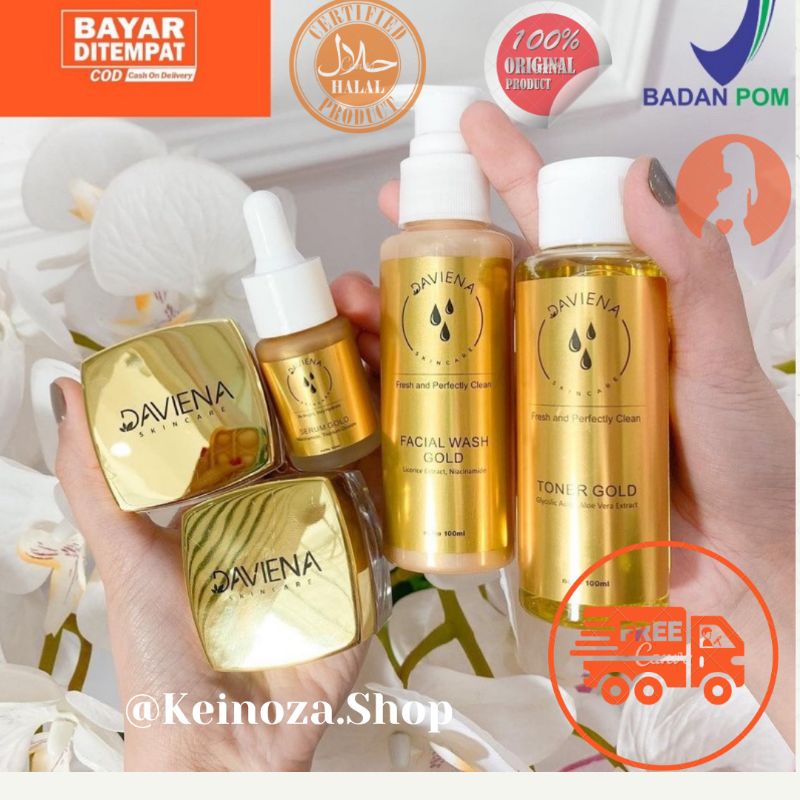 DAVIENA SKINCARE GOLD SERIES | DAVIENA SKINCARE JAKARTA | DAVIENA SKINCARE