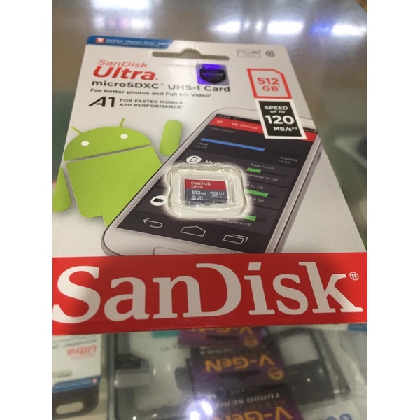 Memori Sandisk 512Gb Baru Original 100%