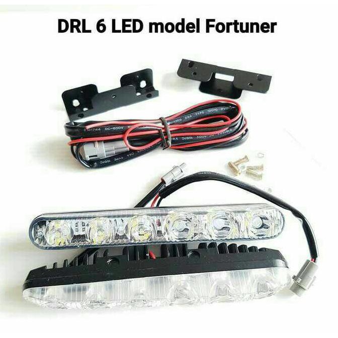 lampu led drl all new fortuner