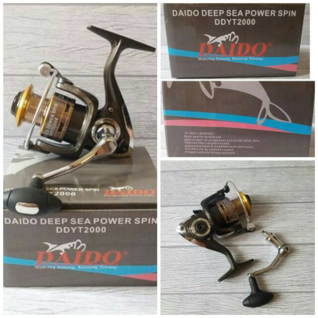 REEL PANCING DAIDO DEEP SEA POWER SPIN UKURAN 2000/4000/6000 ORIGINAL