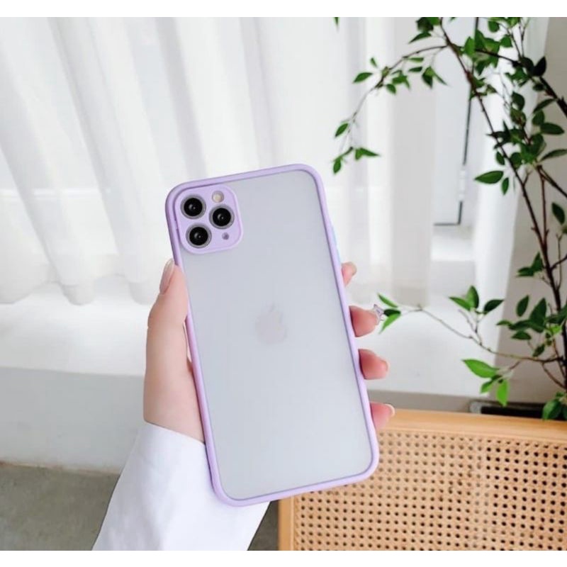 CASE DOVE PURPLE / CASE TYPE OPPO A54 / KAWS MACARON CASE