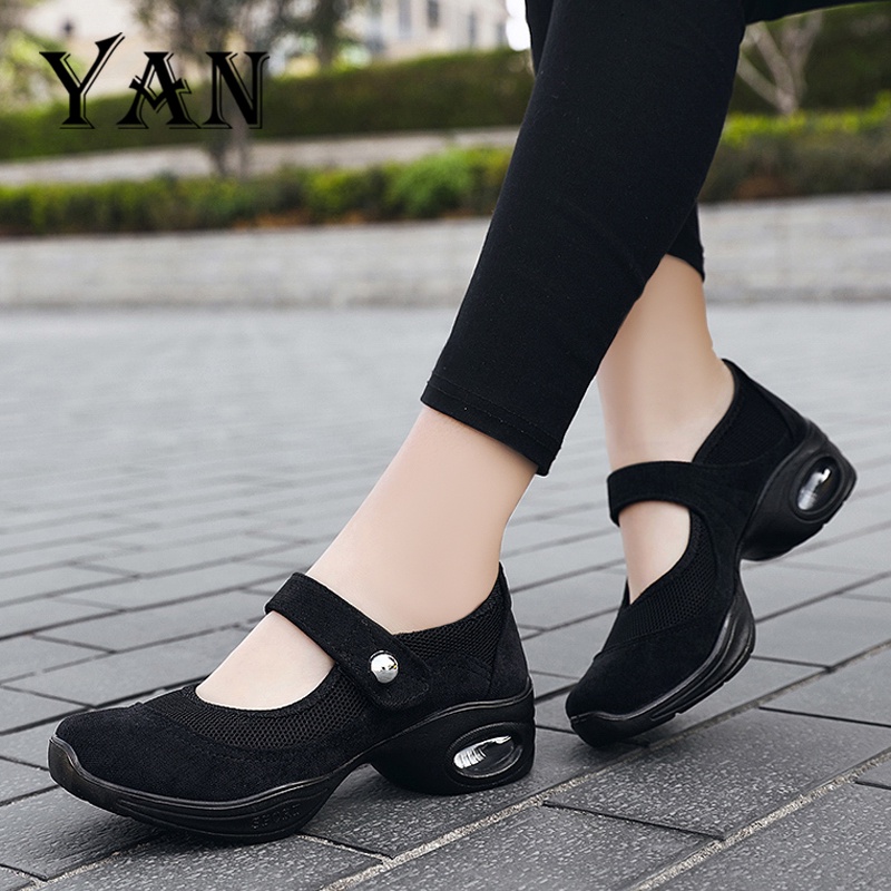 YAN Sepatu Dance Latin Wanita /Line Dance Sepatu Terbaru Ringan