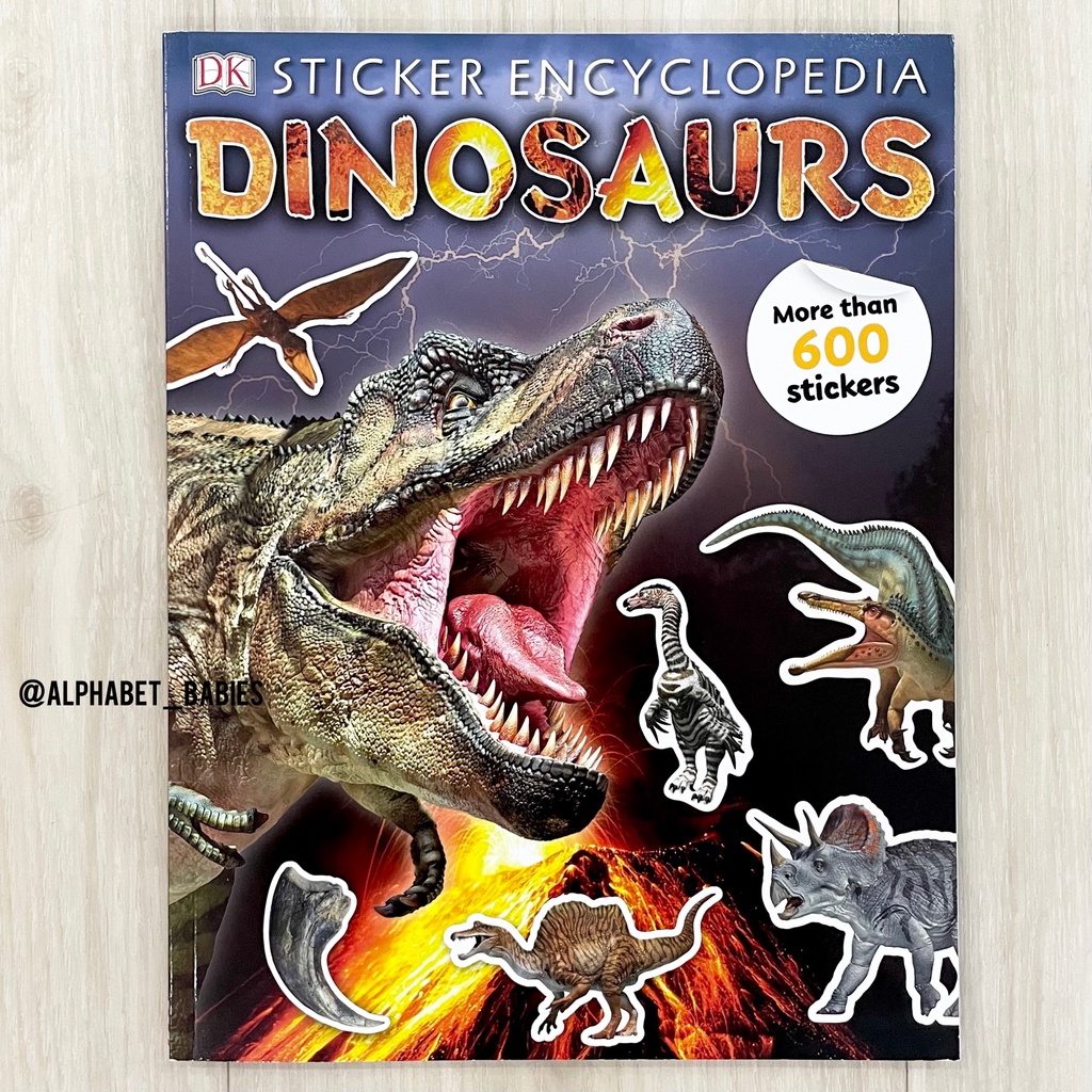 DK Sticker Encyclopedia Dinosaurs (More Than 600 Stickers)