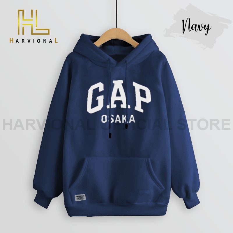 SWEATER HOODIE JEMPER OSAKA UNISEX matt COTTON fleece Premium