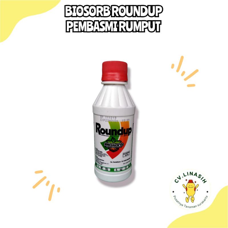 Roundup Herbisida 486SL 200ml Pembasmi Rumput Liar Dan Gulma Paket Grosir