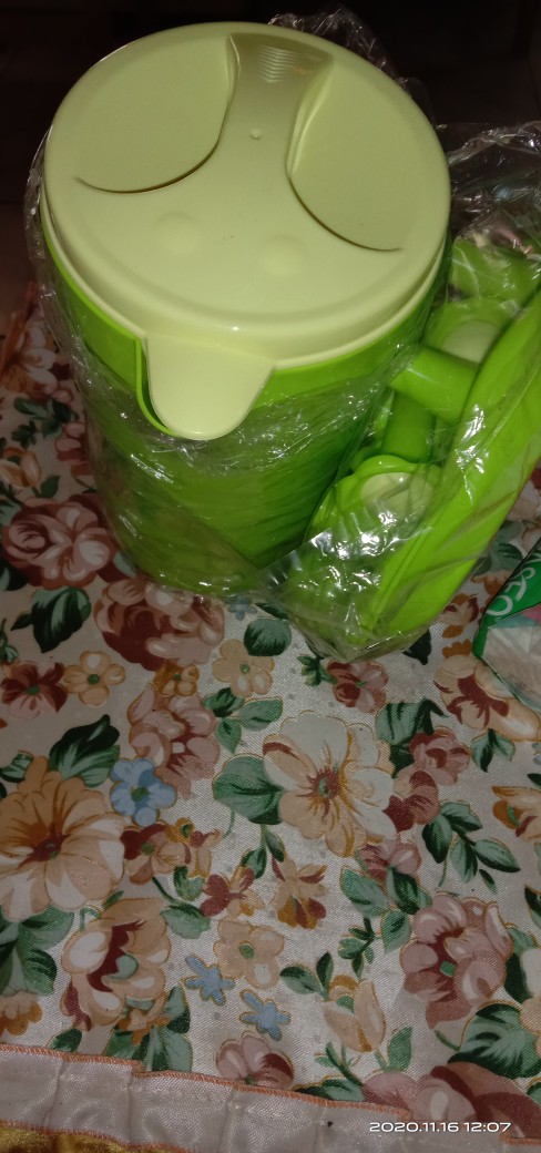 Teko Set + Rak Gelas Dan Gelas Isi 6p