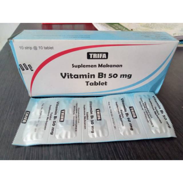 Jual Vitamin B1 50mg Tablet | Shopee Indonesia