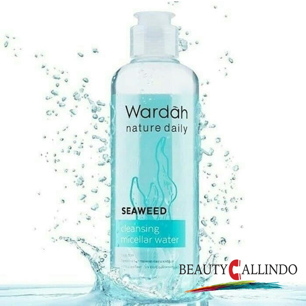 Wardah Nature Daily Seaweed Cleansing Micellar Water 100ml 240ml Pembersih Makeup